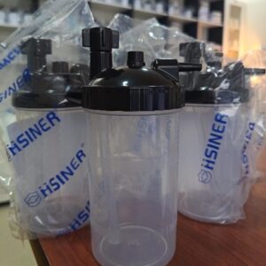 Vaso humidificador de oxigeno 6PSI. Hsiner